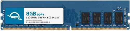 OWC 8GB DDR4 3200MHz PC4-25600 CL22 1RX8 ECC Unbuffered UDIMM 1.2V 288-pin Workstation Server Memoria RAM