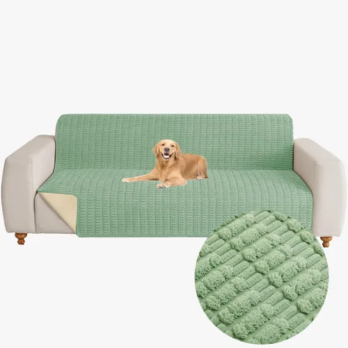 Miniatura 25 de Muamar Funda para Cama de Perro Protector de Sofá, Antideslizante Impermeable Fundas de Sofá para Sala de Estar Fundas de Sofá, Tapete de Sofá, Negro