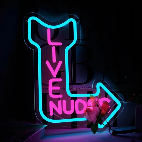 Miniatura 17 de Letreros de neón de feliz cumpleaños para decoración de pared, luz de neón LED para dormitorio, decoración de fiesta de cumpleaños de Navidad