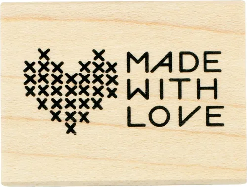 Miniatura 8 de Inkadinkado Sello de madera para anillo de boda para tarjetas de boda, 1.5 pulgadas de ancho x 2.8 pulgadas de largo Dos anillos
