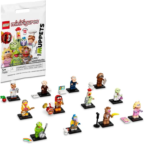 LEGO Minifigures The Muppets 71033 - Juguetes coleccionables de edición limitada para juegos de rol o una colección de figuritas; una adición