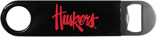 NCAA Siskiyou Sports Fan Shop Nebraska Cornhuskers - Abrebotellas de cuello largo, talla única, color negro