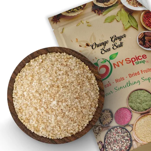 Miniatura 11 de NY Spice Shop Sal marina de ajo asado, 8 onzas con sabor natural, condimento de sal marina, mezcla culinaria fresca para condimentos de mariscos