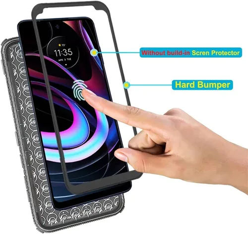 Miniatura 3 de Asuwish Funda de teléfono para LG X Charge/Fiesta 2 LTE/X Power 3/X5/LV7, híbrida, a prueba de golpes, a prueba de caídas, accesorios de celda