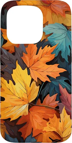Miniatura 14 de Colorful Leaves Otoño y Otoño Tema, Otoño Color Funda para iPhone 17