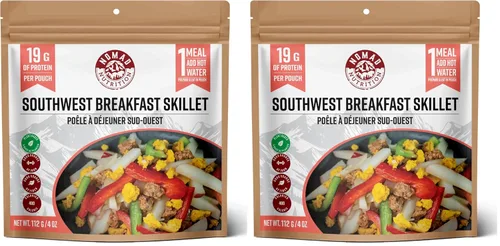 Miniatura 8 de Nomad Nutrition Southwest Breakfast Skillet - Comida de senderismo liofilizada instantánea para mochileros y campamentos, comidas de senderismo a