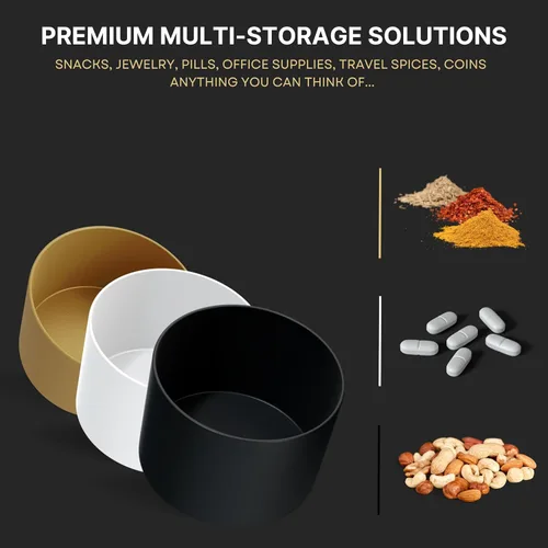 Miniatura 6 de True Candle Latas para hacer velas – Paquete de 24 recipientes de vela negros de 4 onzas a granel de 4 onzas – Latas vacías con tapas para velas