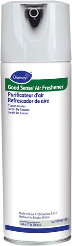 Miniatura 2 de Diversey 100949179 Good Sense - Ambientador en aerosol, espray neturalizador de olores de acción rápida, neutralizador de olores, aroma de jardín
