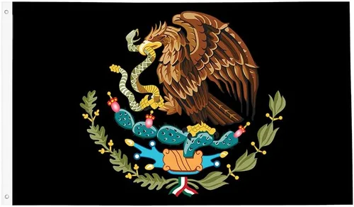 Miniatura 11 de Banderas de México 3x5 pies, bandera mexicana divertida para el hogar, patio, casa, jardín, banderas para fiestas navideñas, decoraciones interiores