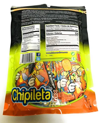 Miniatura 4 de Chipoleta Mix Lollipop y caramelo caliente en polvo