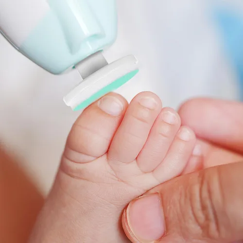 Miniatura 4 de DOITOOL Almohadillas de repuesto para lima de uñas eléctricas para bebés, 24 cabezales de rectificado de 0.70 pulgadas para recortadora de uñas