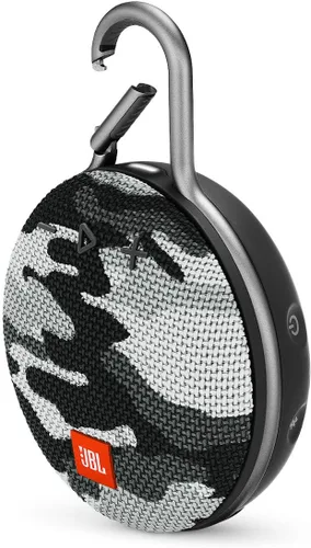 Miniatura 9 de JBL Clip 3, amarillo mostaza, altavoz Bluetooth impermeable, duradero y portátil, hasta 10 horas de reproducción, incluye altavoz con cancelación