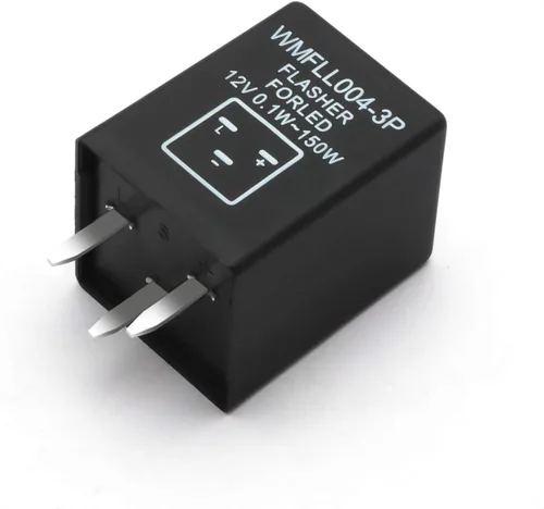 Miniatura 7 de x xotic tech 1 relé electrónico LED intermitente CF12 de 12 V y 2 pines para instalar bombillas LED de señal de giro LED con problemas de hiperflash