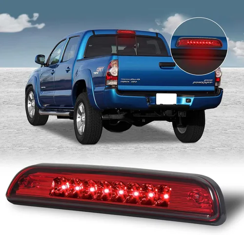 Miniatura 12 de Tercera tercera luz de freno trasera compatible con Chevy Trailblazer GMC Envoy Buick Rainier Ascender Bravada Center Cargo Trasera LED de montaje