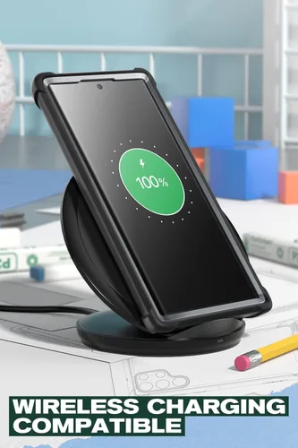 Miniatura 7 de i-Blason Funda transparente para Samsung Galaxy S22 Ultra (6.8 pulgadas) 5G, funda protectora robusta [Ares] sin protector de pantalla integrado