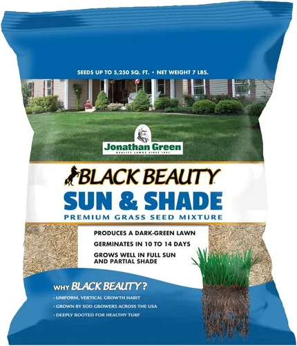 Miniatura 8 de Jonathan Green (12004) Black Beauty Sun & Shade - Semilla de césped de temporada fría (15 libras)