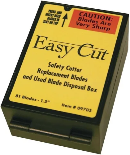 Miniatura 3 de 81 Cuchillas de Reemplazo Fáciles de Cortar/EZ para Cortadores/Cuchillos de Caja de Seguridad 1000, 1500, 2000 y 4000 - Incluye Unidad de Eliminación
