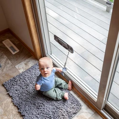 Miniatura 6 de BUSY BABY Mini Alfombrilla de Silicona - Ventosas Nuevas y Mejoradas, 2 Correas para Asegurar los Artículos Esenciales del Bebé, Autoalimentación