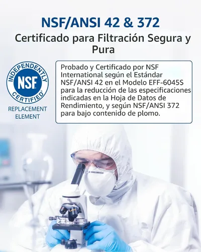 Miniatura 4 de Waterspecialist Filtro de agua para refrigerador WS645A, repuesto para Samsung® DA97-17376B, HAF-QIN/EXP, HAF-QIN, RF28T5001SR, DA97-08006C