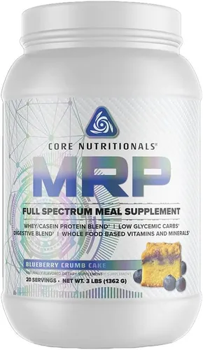 Miniatura 10 de Core Nutritionals MRP Reemplazo de comidas de espectro completo Mezcla de proteína de suero + mezcla de carbohidratos de bajo índice glucémico