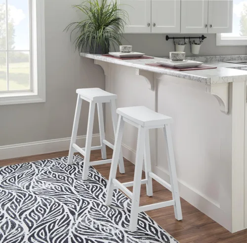 Miniatura 2 de Powell Taburete para muebles, blanco