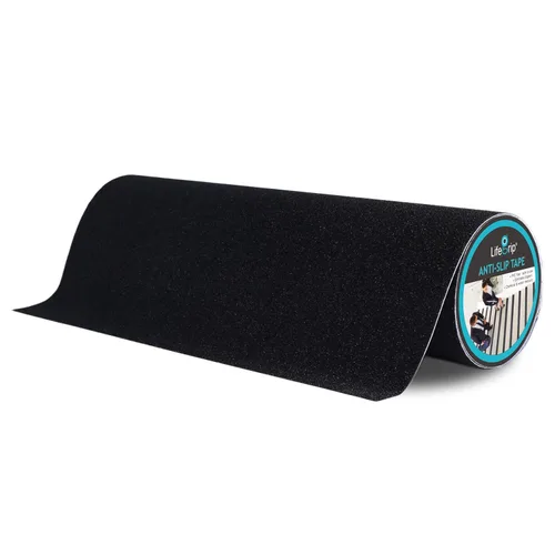 Miniatura 49 de Lifegrip - Cinta de tracción antideslizante, 4 pulgadas x 38 pies, mejor agarre, fricción, adhesivo abrasivo para escaleras, peldaños de pisada