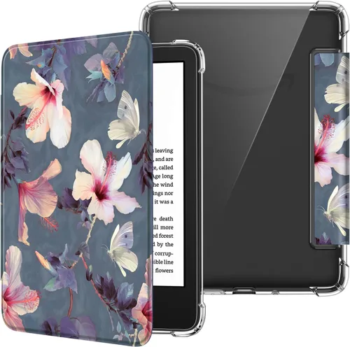 Miniatura 11 de Fintie Funda delgada para Kindle de 6 pulgadas (11ª generación - versión 2024/2022), ultra transparente, suave, flexible, transparente, cubierta