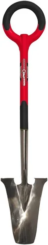 Miniatura 4 de Radius Garden 20811 PRO - Pala ergonómica de acero inoxidable, diseño floral, color rojo