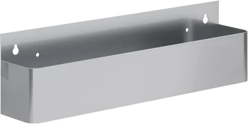 Miniatura 20 de AmGood 36 in. Rack de carril de velocidad de acero inoxidable de doble nivel para barras comerciales, NSF