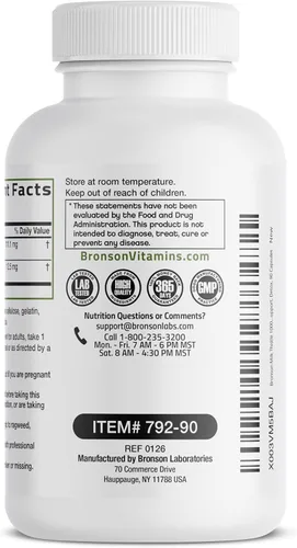 Miniatura 7 de Bronson Cardo Mariano Silimarina Marianum y Extracto de Diente de León Apoyo para la Salud del Hígado, Soporte Antioxidante, Desintoxicación, 90