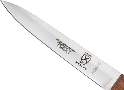 Miniatura 2 de Mercer Culinary Praxis - Cuchillo de pelar con mango de madera de palisandro, 3-1/2 pulgadas, madera