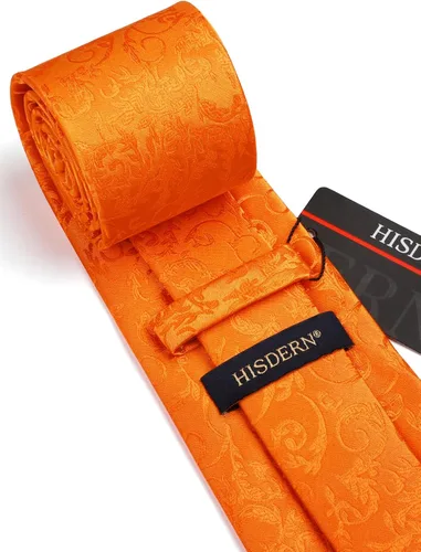 Miniatura 89 de Corbatas florales tejidas clásicas para hombre, corbata cuadrada de bolsillo, corbatas formales para hombres, boda con pañuelo