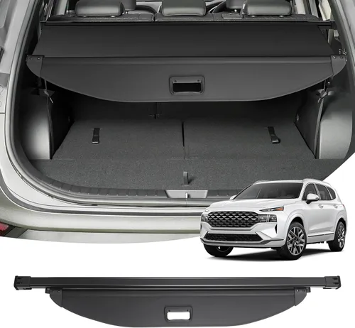 Miniatura 63 de Powerty Cubierta de Carga para Accesorios Kia Sportage 2023-2025 2026, Textura de Lona Cubierta Retráctil para Maletero Trasero de Carga de Equipaje