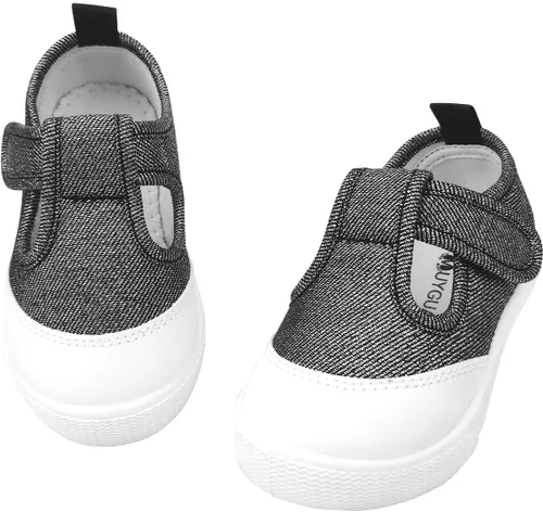 Miniatura 3 de Zapatillas de lona Mary Jane con correa en T para niñas pequeñas