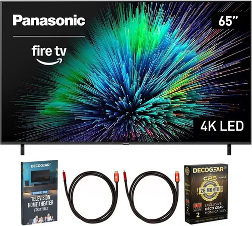 Miniatura 17 de Panasonic TV-55W70BP Serie W70 de 55 pulgadas LED 4K Ultra HD Smart Fire TV Paquete con 2 cables HDMI 4K universales de 6 pies, Theater Essentials