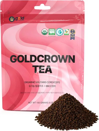 Miniatura 5 de Cordyceps Plus, polvo de hongos militaris orgánico de 4.23 onzas, USDA orgánico Halal sin OMG, apoyo inmunológico y refuerzo de energía