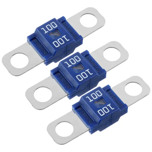 Miniatura 12 de Fusible AMI/Midi 125A Fusible de alta corriente atornillado 125 amperios para automóviles, autobuses, camiones, caravanas, vehículos de construcción
