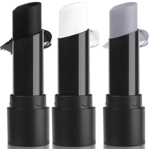 Miniatura 25 de MEICOLY Barra de maquillaje para ojos negros azul real, impermeable para béisbol, sóftbol, fútbol, lacrosse, barra de pintura corporal y facial azul