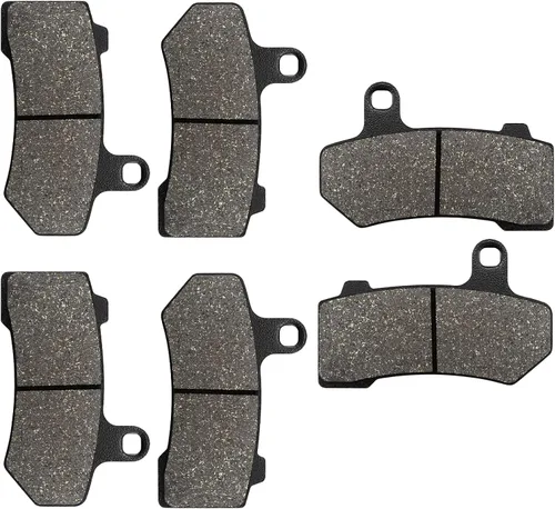 Miniatura 2 de Pastillas de freno delanteras y traseras para Harley Road Glide 2008-2021, FLHX Street Glide 2008-2022, Road King 2008-2022, FLHTCU Ultra Classic