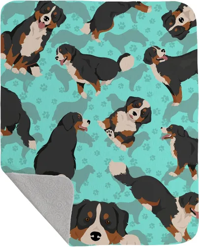 Miniatura 18 de Caroline's Treasures MLM1042LQB Airedale Terrier - Manta acolchada de 50 x 60 pulgadas, diseño de ilustraciones para cama, sofá, suave y ligera