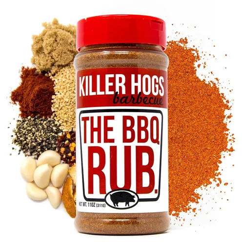 Miniatura 10 de Killer Hogs The BBQ Rub Championship Grill Condimento para carne de res, bistec, hamburguesas, cerdo y pollo 5 libras