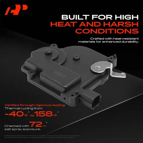 Miniatura 4 de A-Premium Actuador de pestillo eléctrico para puerta corredera para el lado del conductor, compatible con Honda Odyssey V6 2005-2010 de 3.5 litros