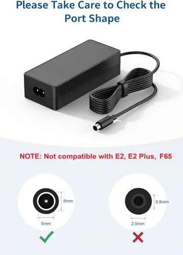 Miniatura 3 de Cargador de 42V para patinetes Segway Ninebot Compatible con Segway ES2, ES4, E22, F20, F25, F30, F40, D18, D28, D40, F2, F2 Plus, F2 Pro, E2 Pro
