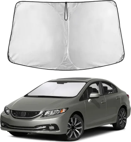 Miniatura 314 de EcoNour Parasol para parabrisas compatible con Hyundai Tucson 2016-2019 2020 2021, visera solar para parabrisas delantero y ventana, bloqueador