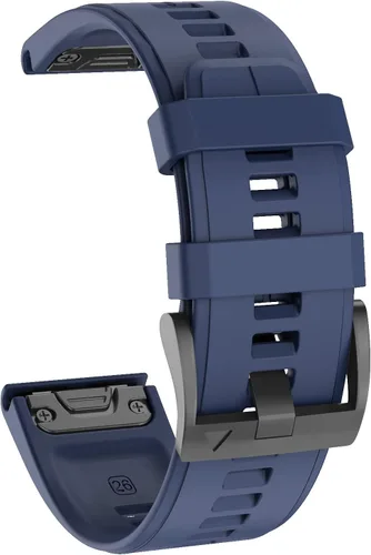 Miniatura 2 de OVERSTEP Correa de repuesto compatible con Garmin Fenix 5x / Fenix 5x Plus / Fenix 6x / Fenix 6x Pro / Fenix 3 / HR / D2 Delta PX Fitness Smartwatch