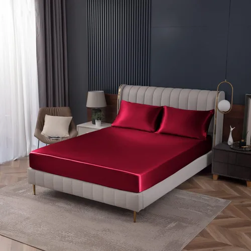 Miniatura 25 de Homiest Sábana Plana de Satén Blanco - Ropa de Cama de Colchón Full de Lujo y Ultra Suave