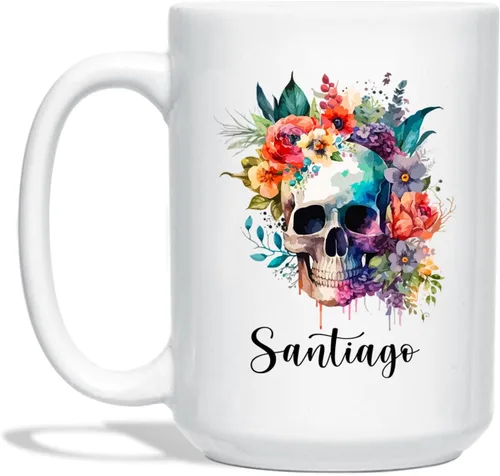 Miniatura 10 de Taza de café blanca personalizada de Halloween Besties, Besties Forever y 3 tazas de café Boo de 11 onzas y 15 onzas, bonita taza de cerámica Boo