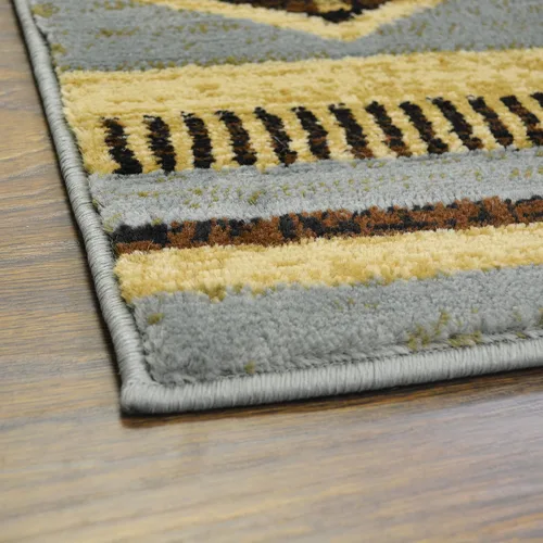 Miniatura 3 de Mayberry Rug AD7764 - Alfombra de área con punta de flecha 2X4, 2'3"x3'3", azul