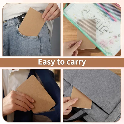 Miniatura 6 de BESARME Paquete de 60 mini cuadernos a granel, páginas rayadas, cuaderno de bolsillo pequeño, papel de estraza pequeño, bloc de notas