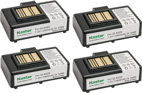 Miniatura 6 de Kastar Paquete de 1 batería de repuesto para impresoras térmicas Zebra QLN220, QLn220HC, QLN320, QLn320HC, ZQ500, ZQ510, ZQ520, ZQ610HC, ZQ620